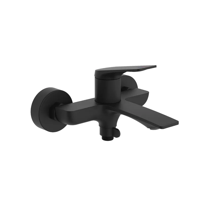 Змішувач для ванни Mixxus Premium DERBY 009 (EURO) BLACK (MI6603), фото 1