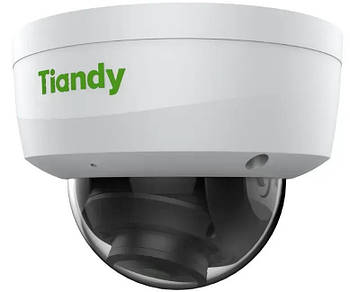Камера IP Tiandy TC-C38KS Spec:I3/E/Y/2.8mm/V4.0, 8MP, Starlight IR Dome, 2.8mm, f/1.6, IR30m, DC12V, PoE, IP66, IK10