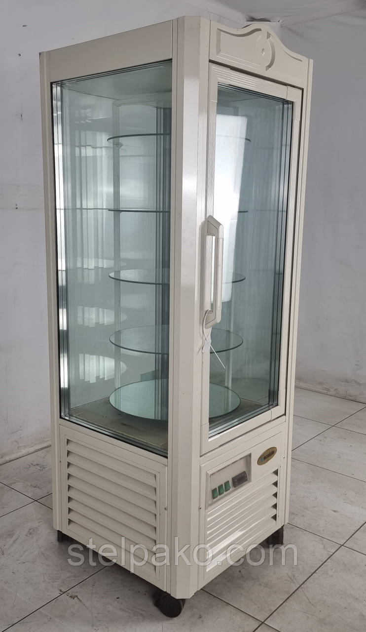 Кондитерська холодильна шафа-вітрина «Scaiola erg 400n», (Італія), (+2° +6°), Б/у, фото 1