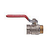 Кран кульовий Nolf classic NFC.621-32-1 1/4" FM ГШВ, ручка "важір" червона (NF3141), фото 2