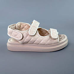 Сандалі жіночі 588796 Бежеві