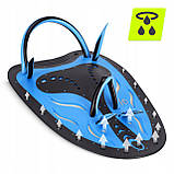 Лопатки для плавання в басейні TSUNAMI Swimming Paddles 2 шт Black/Blue (P-5905973405355), фото 2