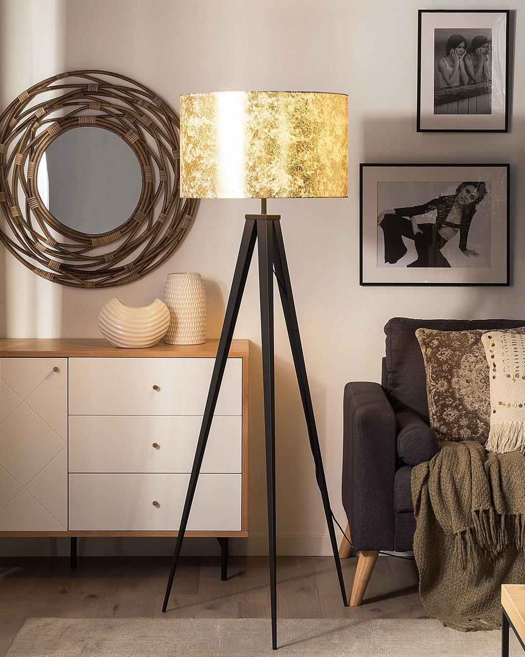 Торшер STILETTO Метал Золото, фото 1