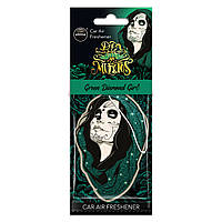 Автомобільний ароматизатор Aroma Car Dia De Los Muertos - Green Diamond Girl (83279)
