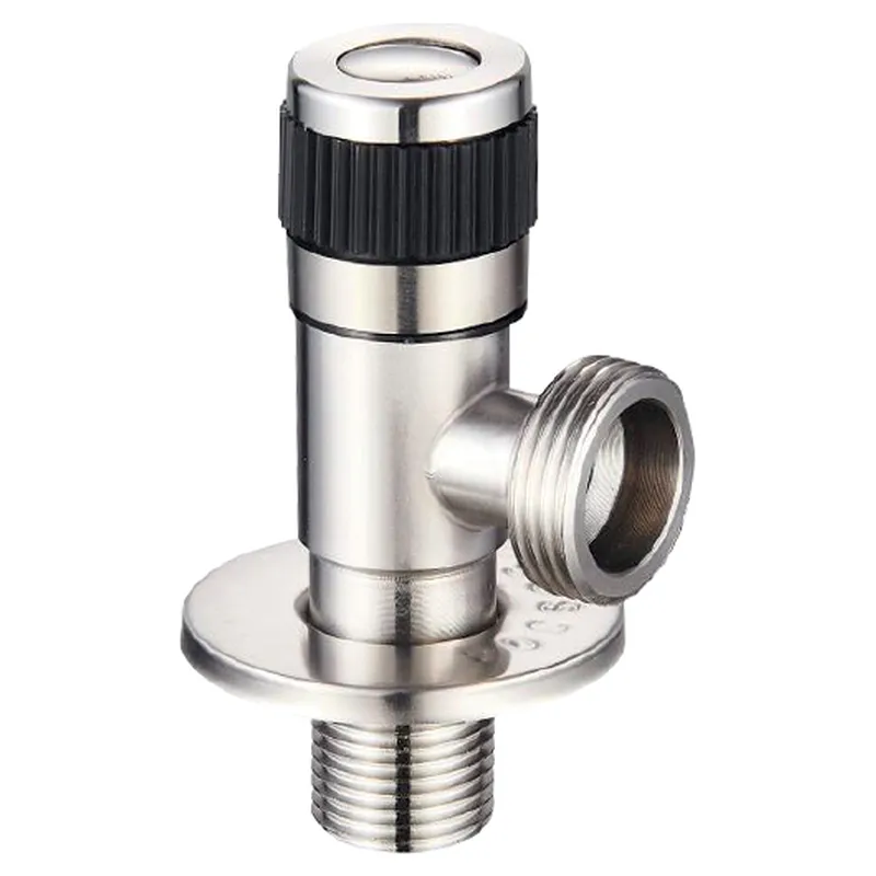 Кран для під'єднання сантехприладів Champion VAL-05 1/2x3/4 з нерж. сталі SUS304 (CH0324), фото 1