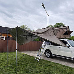 Намет на дах автомобіля з боковим тентом TF-618