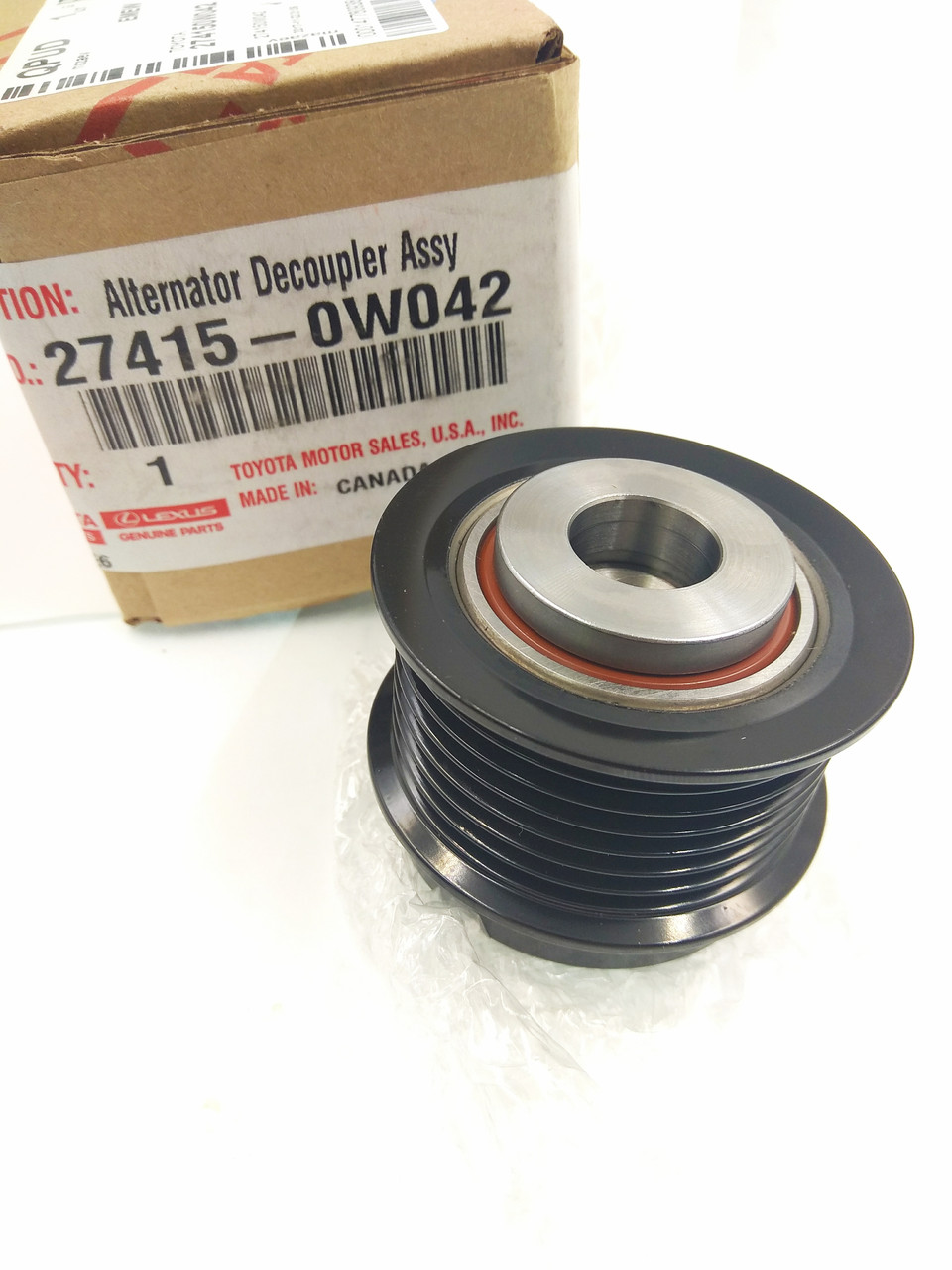Шків генератора оригінал Toyota Camry 40 2.4 / RAV4 2.4 27415-0W042
