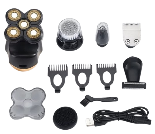Чоловіча електробритва стайлер LK-9800 із насадками