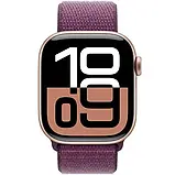 Смарт-годинник Apple Watch Series 10 GPS 46mm Rose Gold Alum with Plum Sp/Loop (MWWV3QH/A), фото 3