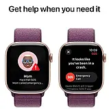 Смарт-годинник Apple Watch Series 10 GPS 46mm Rose Gold Alum with Plum Sp/Loop (MWWV3QH/A), фото 7