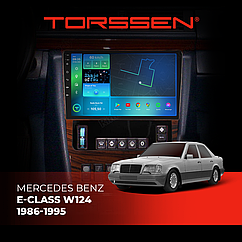 Штатна магнітола Torssen Mercedes E-Class W124 1986-1995 F98256 4G Carplay DSP
