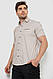 Сорочка чоловіча з принтом, колір бежевий, 214R7332, фото 3