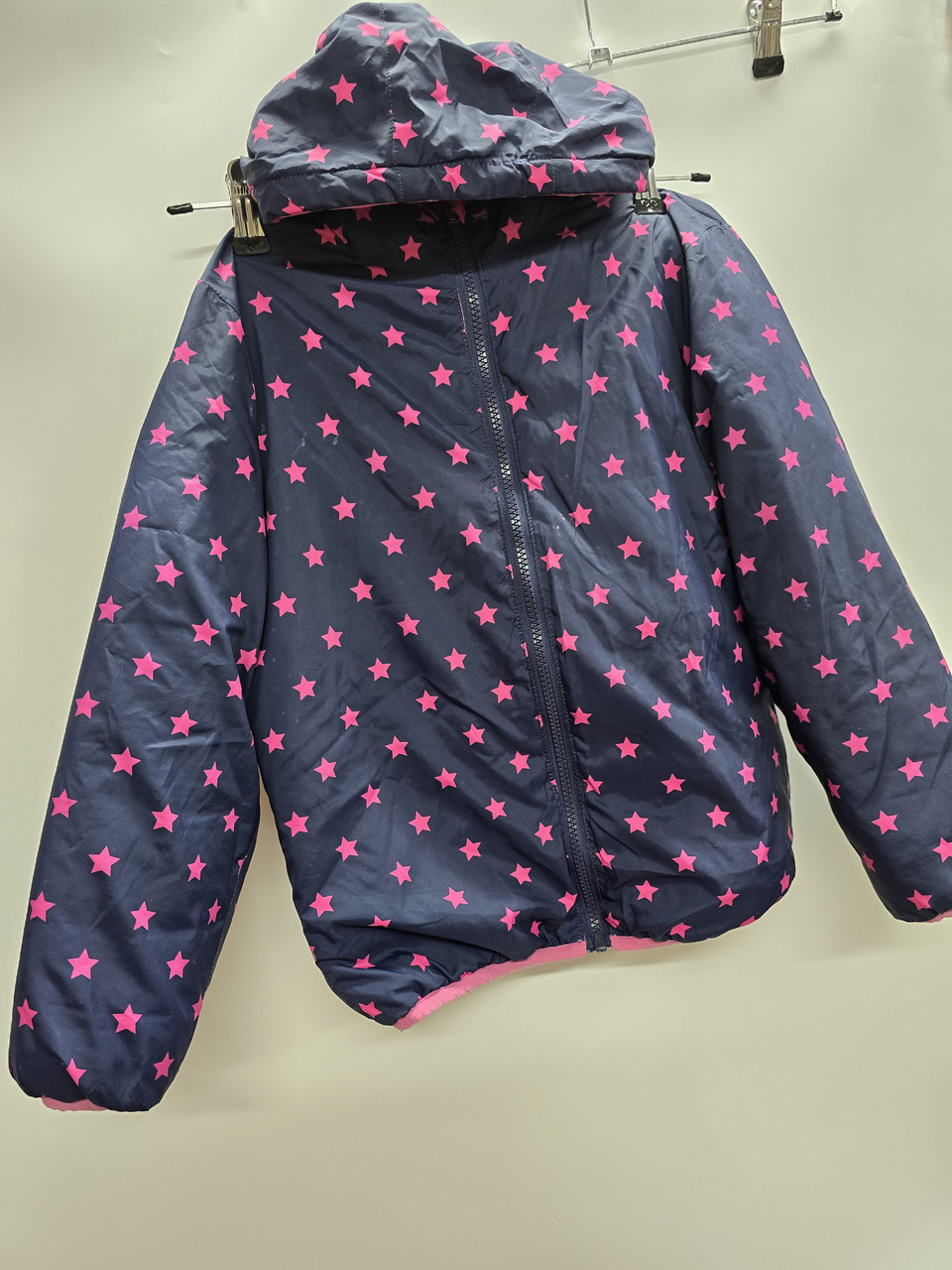 Куртка дитяча бу 116-122. двостороння, фото 1