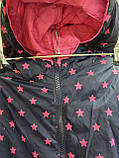 Куртка дитяча бу 116-122. двостороння, фото 2
