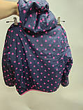 Куртка дитяча бу 116-122. двостороння, фото 3