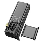 Автокомпресор Hoco ZP7 Maddy (5000 mAh) Black, фото 4