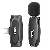 Мікрофон XO MKF08B Lightning ws Collarclip microphone Black