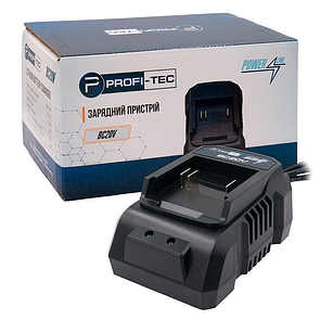 Потужний зарядний пристрій PROFI-TEC BC20V