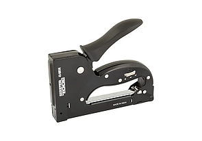 Степлер ресорний MASTERTOOL скоба R53 4-14 мм плавне регулювання сили удару, корпус метал 41-0914