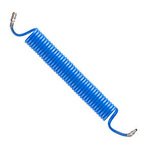 Професійний спіральний шланг 8х12 мм, 10 м зі швидкорознімними сполуками INTERTOOL PT-1716