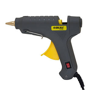 Видавальник термоклейовий з вимикачем, для стрижня Ø 11.2 мм 60 Вт SIGMA (2721081)