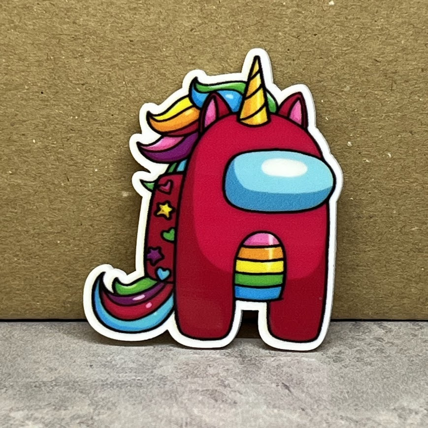 Серединка для бантиків, 4 см, Амонг Ас (райдуга), арт 012773, 1 шт, Різнокольоровий, фото 1