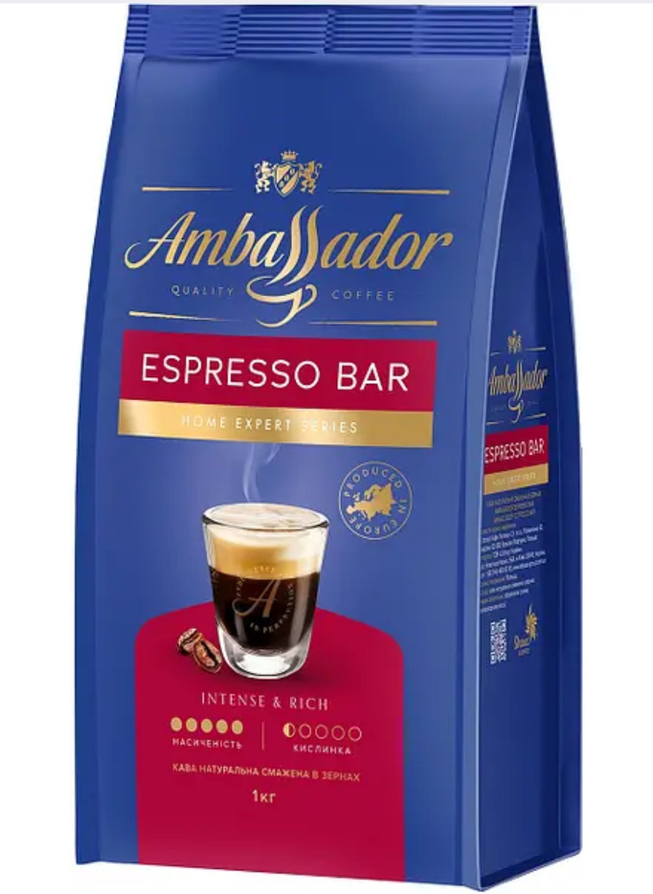 Кава в зернах Ambassador Espresso Bar 1 кг