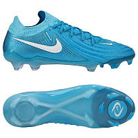 Дитячі футбольні бутси Nike Phantom GX II Elite FG FJ2559-400-J, Блакитний, Розмір (EU) — 36