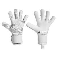 Воротарські рукавички Elite Sport "ELITE NOBRE ART S" ELITE-NOBRE, Білий, Розмір (EU) — 8