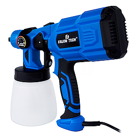Фарбопульт електричний Falon-Tech FT3876 450 Вт розпилювач для фарби 800 мл тиск 2 бар