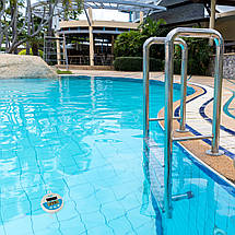 TFA 30.1068.02 | Цифровий плаваючий термометр для басейну на сонячних батарейках для вимірювання температури води, фото 5