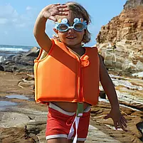 Жилет для плавання дитячий Sunny Life SunnyLife Sonny the Sea Creature Neon Orange Саннілайф 3-6 років, фото 4