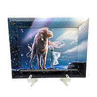 Картина на стіну для дому та в подарунок Знаки зодіаку Лев 31*25 см Розпродаж