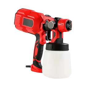 Електричний фарборозпилювач 450 Вт MalarPro MP-1200 800 мл HVLP регульований факел для меблів і стін