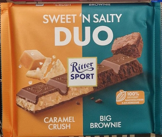 Шоколад Riter sport Sweet’n Salty 218 г., фото 1