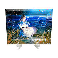 Картина на стіну для дому та в подарунок Знаки зодіаку Діва 31*25 см Розпродаж