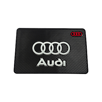 Антиковзаючий килимок на панель авто Audi, уцінка