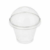 Стакан десертний 200мл з купол. кришкою АПН