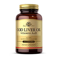 Cod Liver Oil Vitamins A&D - 100 softgels