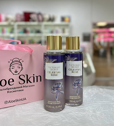 Парфумований спрей для тіла Victoria`s Secret  Celestial Rose Fragrance Mist 250мл, фото 3