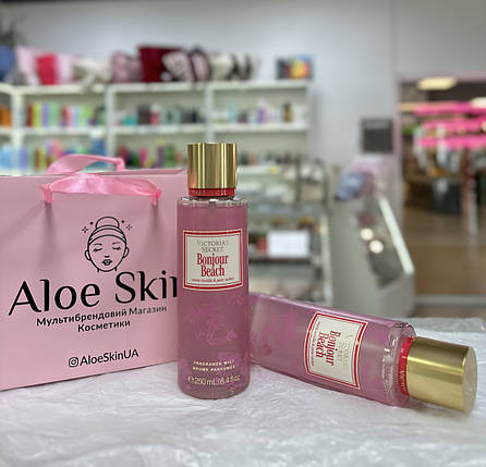 Парфумований спрей для тіла Victoria`s Secret Bonjour Beach Fragrance Mist 250мл, фото 2