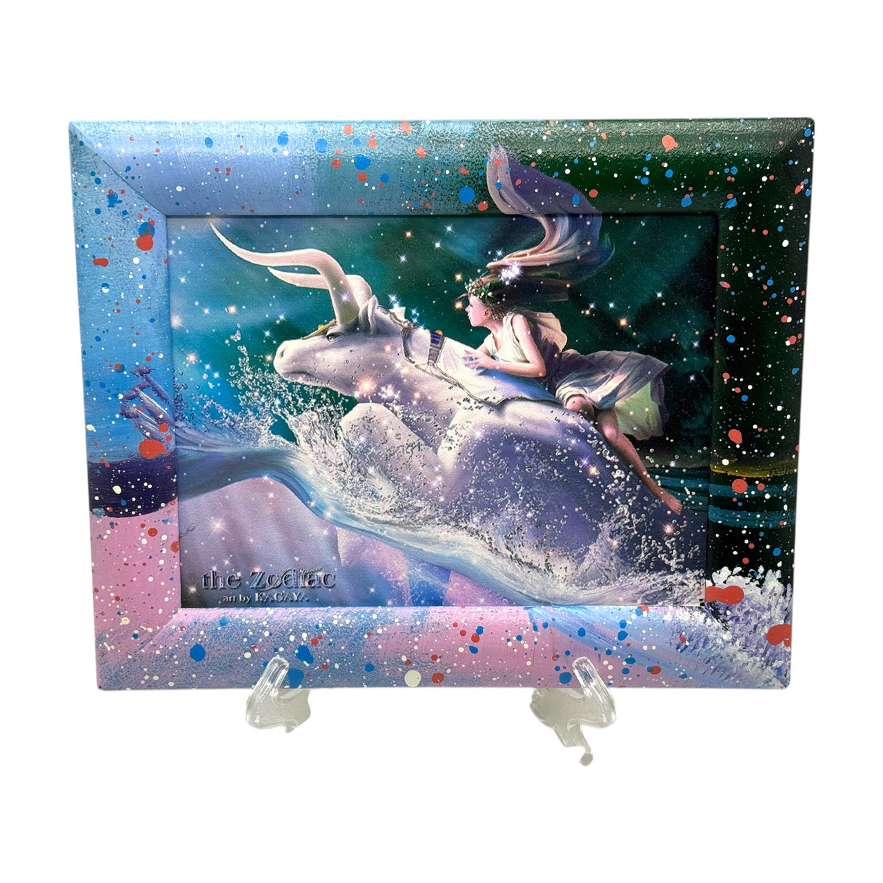 Картина на стіну для дому та в подарунок Знаки зодіаку Телець 31*25 см Розпродаж