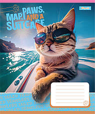 Набір зошитів 18арк. лінія 1Вересня Travelers, уп.25шт. (768141), фото 3