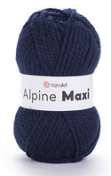 Alpine Maxi YarntArt-674 темно-синій