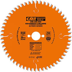 Пила для різання алюмінію D160x20x2,2 Z56 296.160.56H