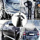 Ручний розпилювач із насадкою для піни 2.3 л | Пляшка для миття авто та поливання саду, фото 6