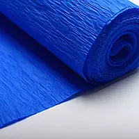 Гофрований креп папір 17 синій 0,5мх2м 34г/м2 Tymos Польща