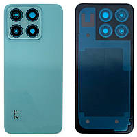 Задня кришка ZTE Blade A55 (блакитна Оригінал)