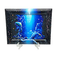 Картина на стіну для дому та в подарунок Знаки зодіаку Риба 31*25 см Розпродаж