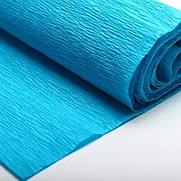 Гофрований креп папір 19 блакитний 0,5мх2м 34г/м2 Tymos Польща